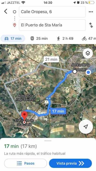 Atico En Pleno Centro De Jerez Sin Ascensor Apartment เฮเรซ เด ลาฟรอนเตรา ภายนอก รูปภาพ